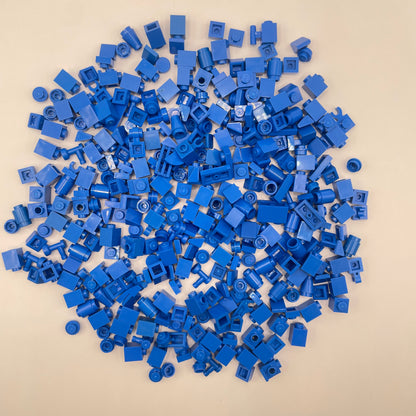 LEGO Greebling, Blue, Approx. 90g