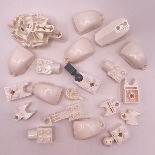 LEGO Bionicle, White, Approx. 45g