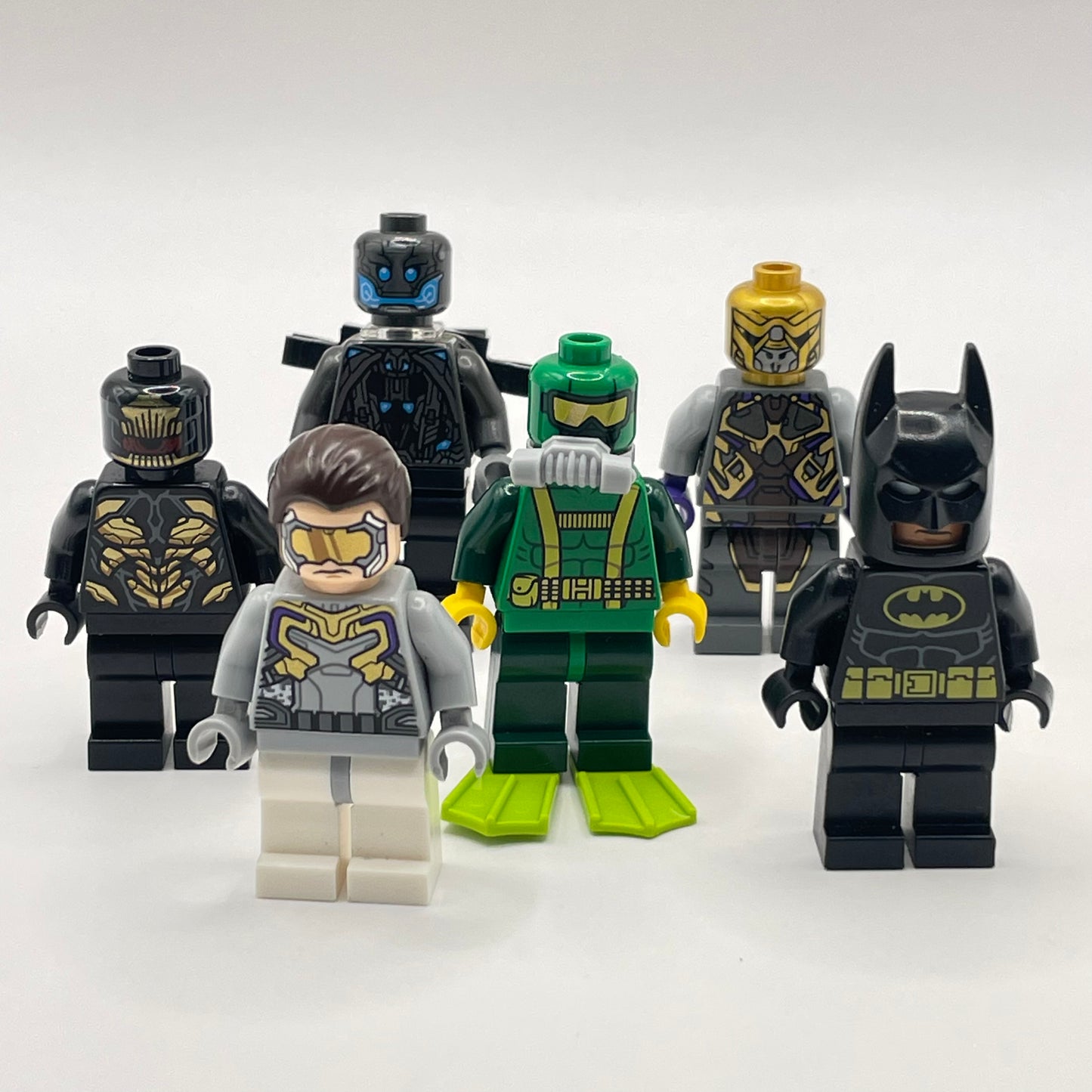 LEGO Mixed Super Heroes, Incomplete or Marked, Minifigures (6 Pack)