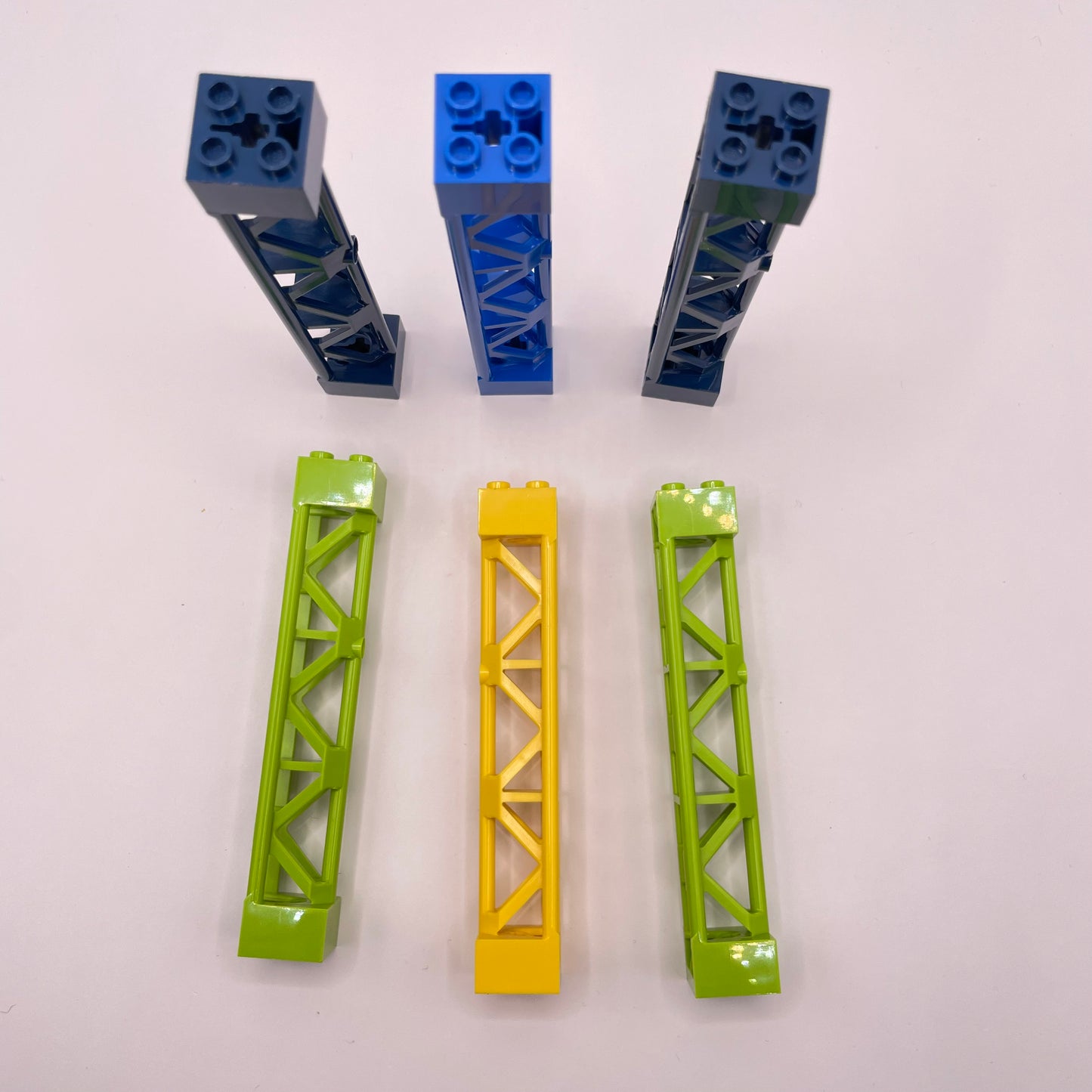 LEGO Girders, Mixed Colours, Building Pieces, 6 Pieces