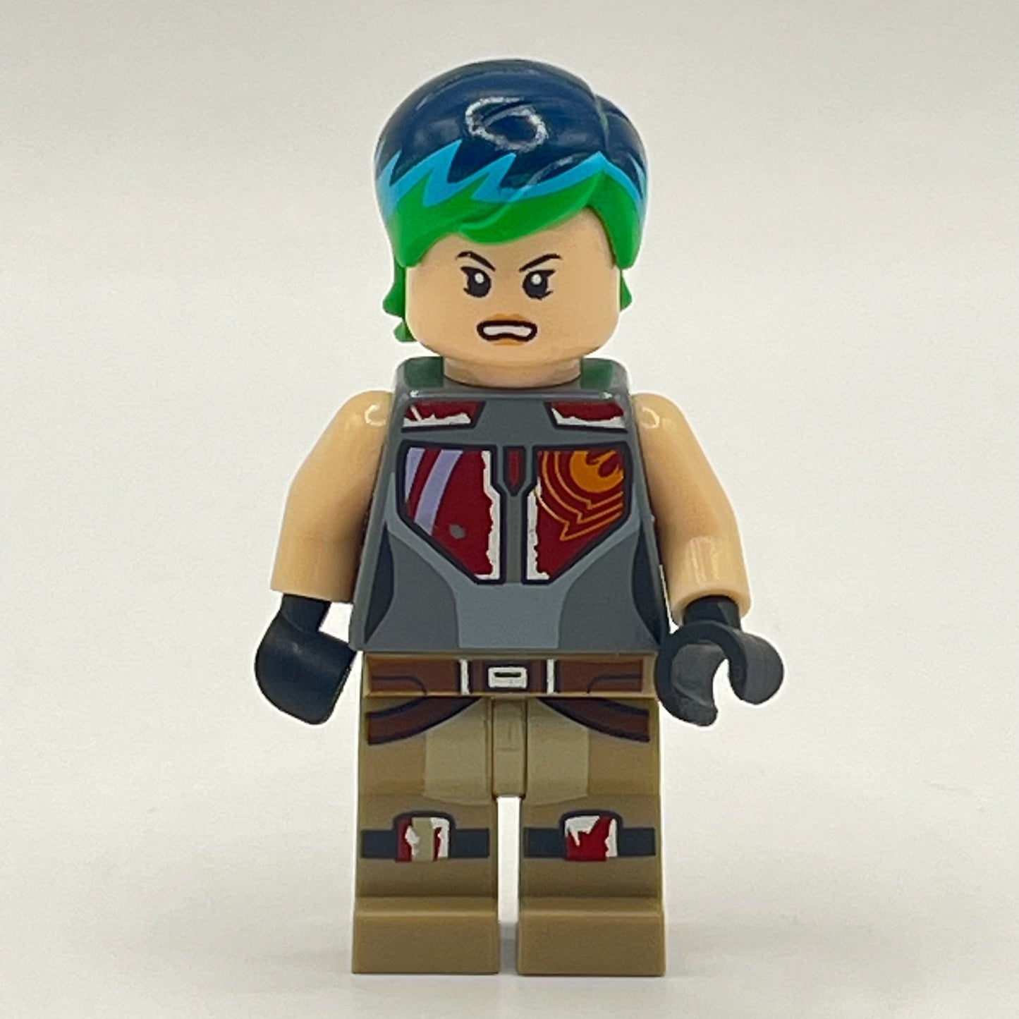 LEGO Sabine Wren Minifigure (sw0616) wrong hair