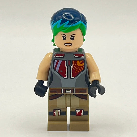 LEGO Sabine Wren Minifigure (sw0616) wrong hair