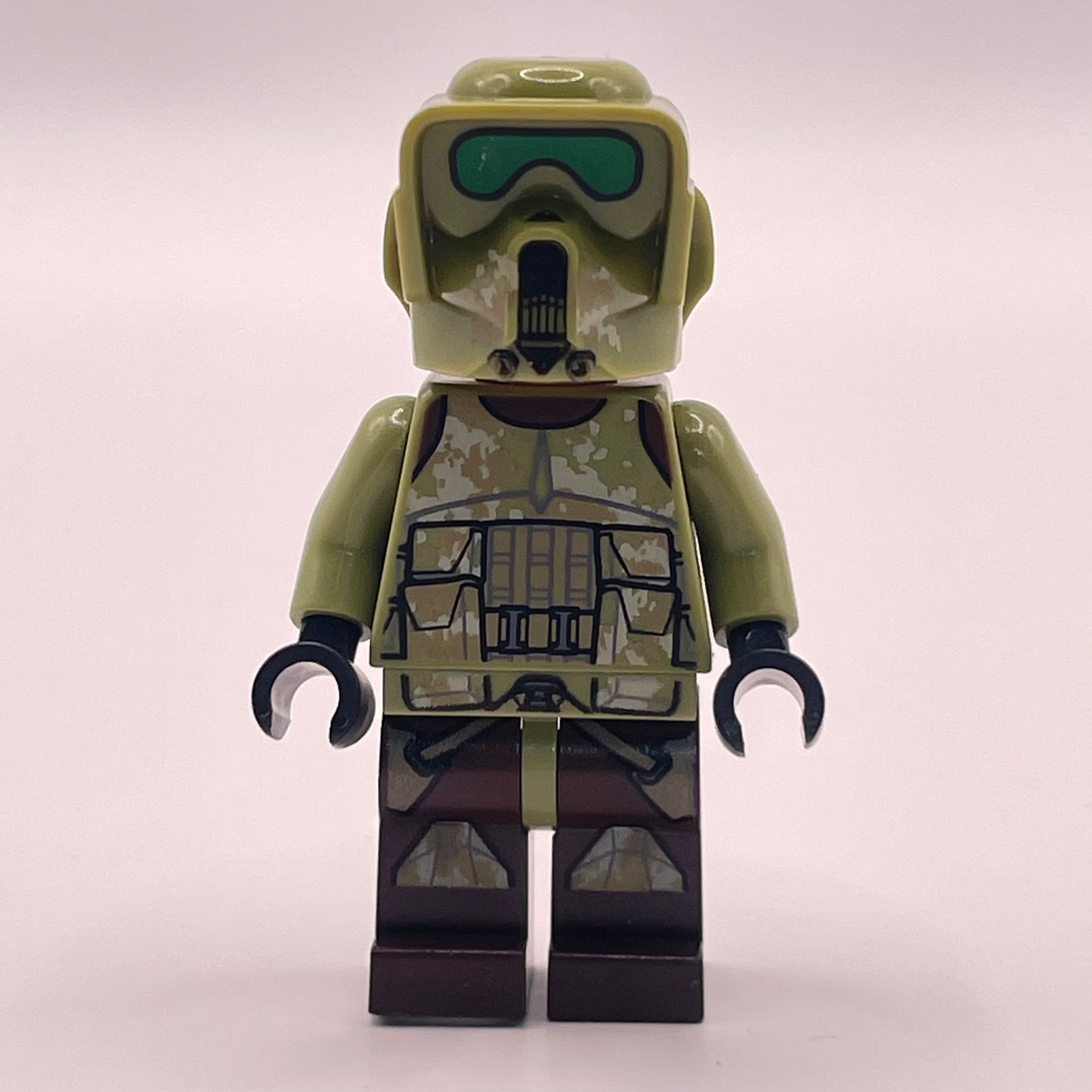 LEGO Clone Scout Trooper, 41st Elite Corps, Star Wars Minifigure (sw0518)
