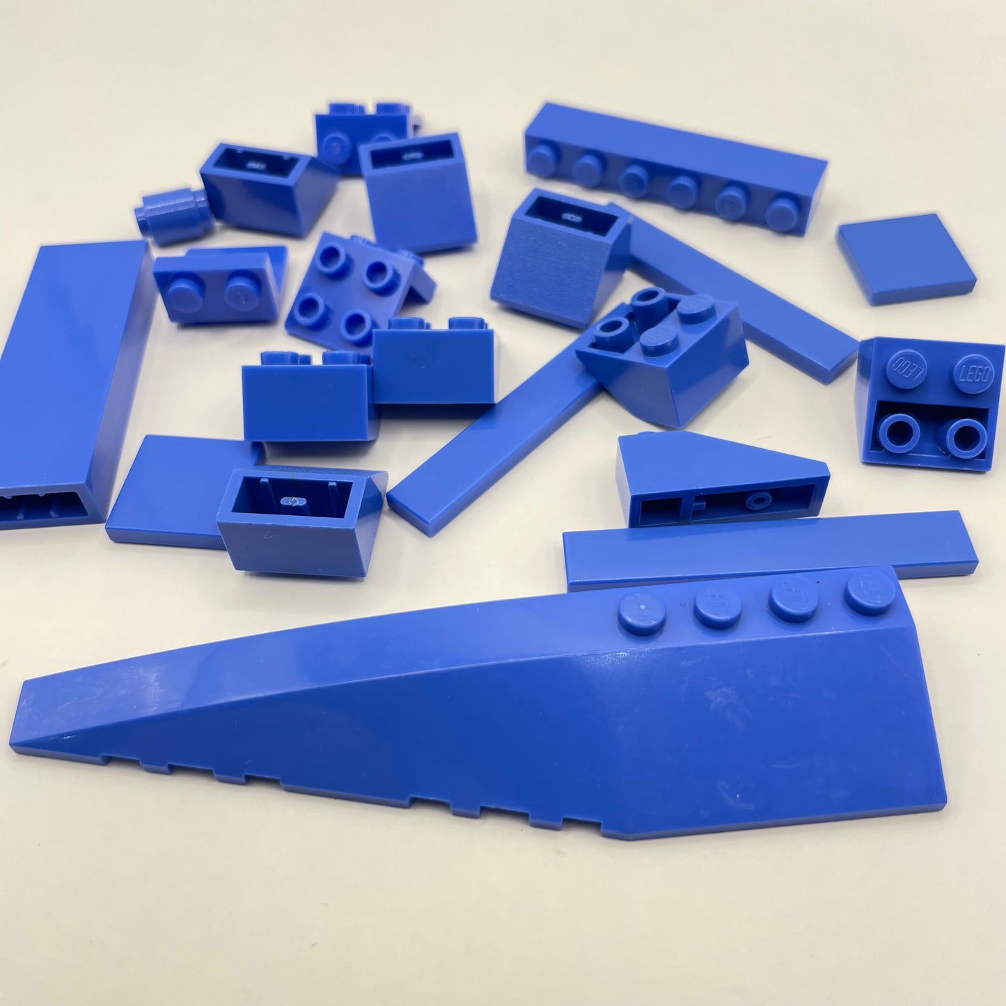 LEGO Mixed Pieces, Royal Blue, Approx. 25g