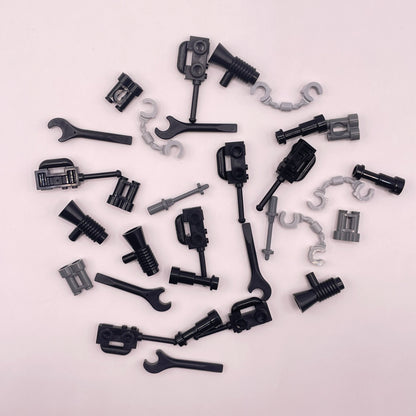 LEGO Mixed Tools, Minifigure Accessories, 30 Pieces