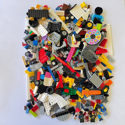 LEGO Fun Pack, Mixed Bag, Approx. 750g includes 6 Minifigures/Minidolls