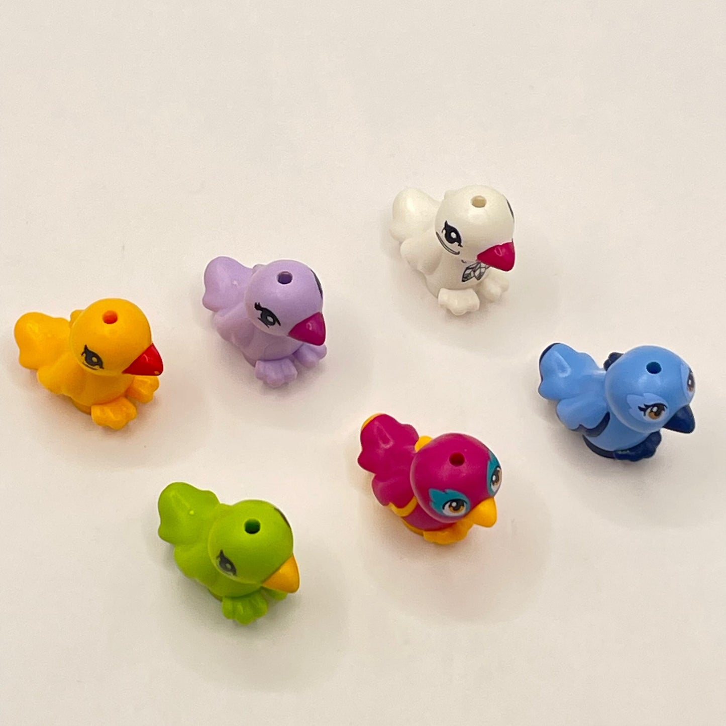 LEGO Colourful Birds, Animals, Mixed Colours, 6 Pieces