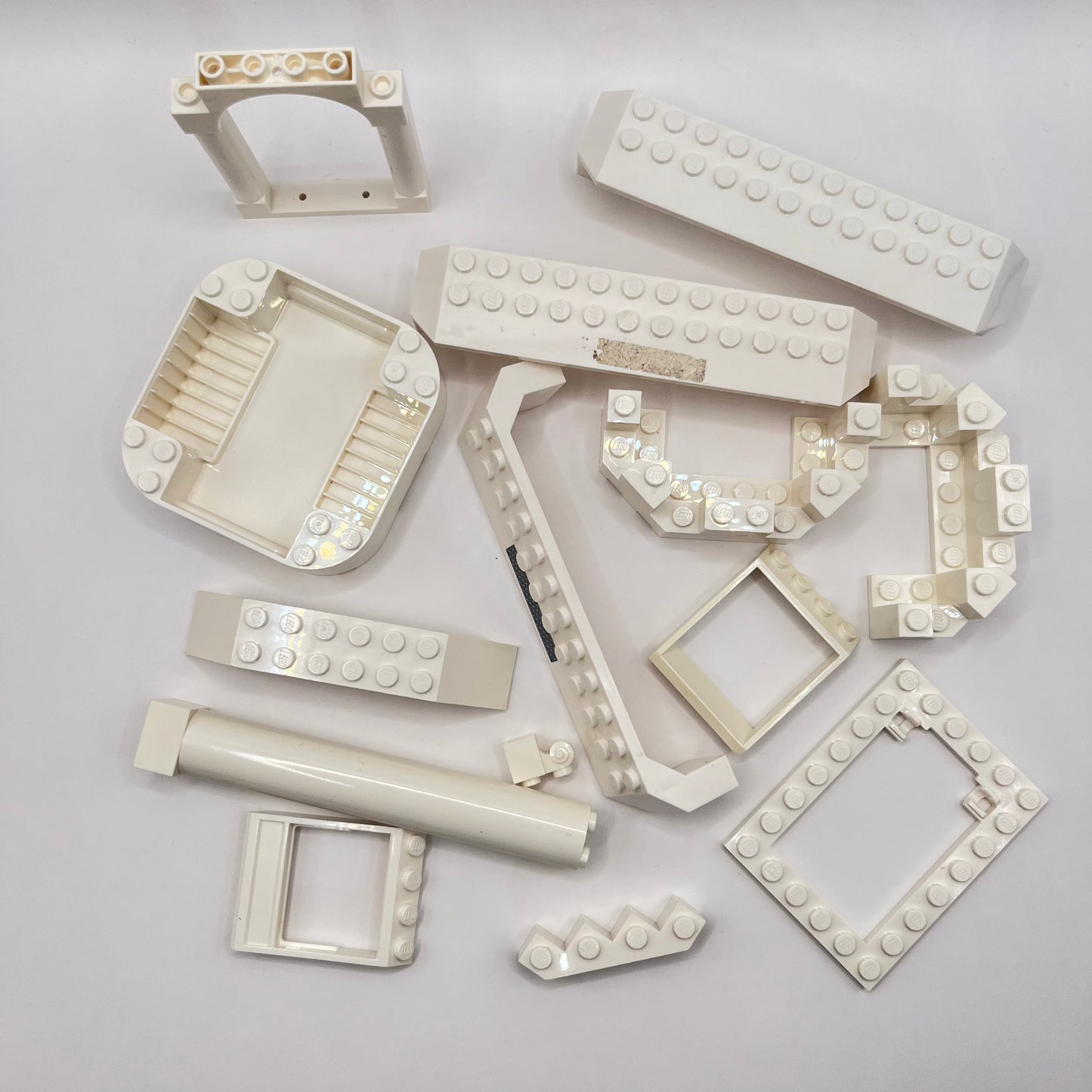 LEGO Large, Building, White, Approx. 90g