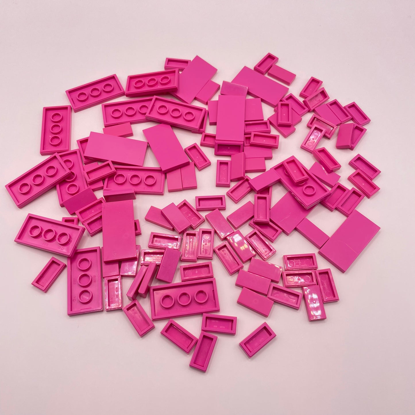 LEGO Tiles, Dark Pink, Approx. 40g