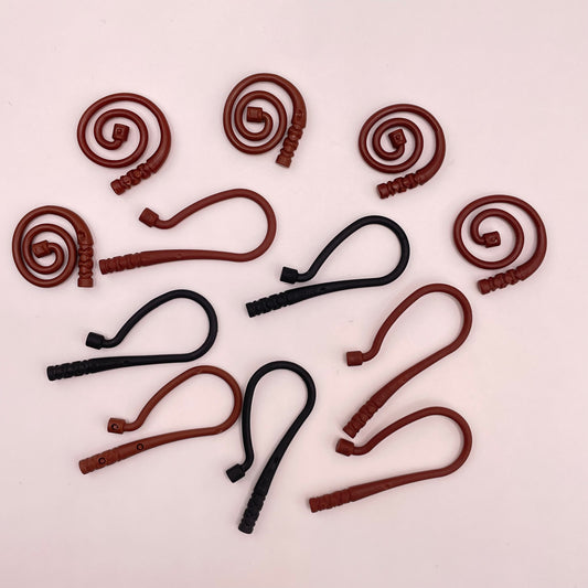 LEGO Mixed Whips, Minifigure Accessories, 12 Pieces
