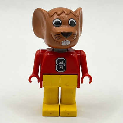 LEGO Mouse, Fabuland Minifigure from 1989 (fab9b)