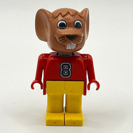 LEGO Mouse, Fabuland Minifigure from 1989 (fab9b)