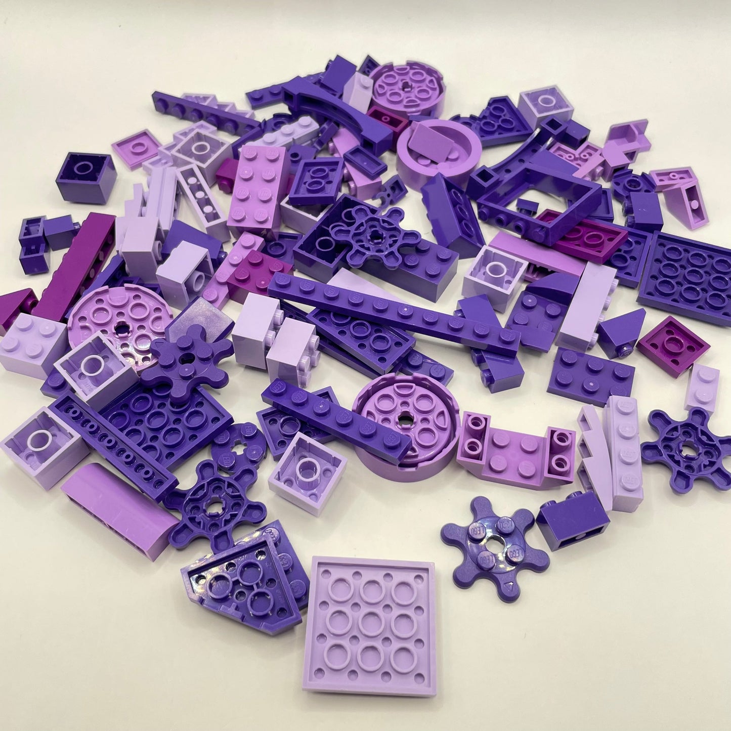 LEGO Mixed Bricks, Mixed Purple, Approx. 100g