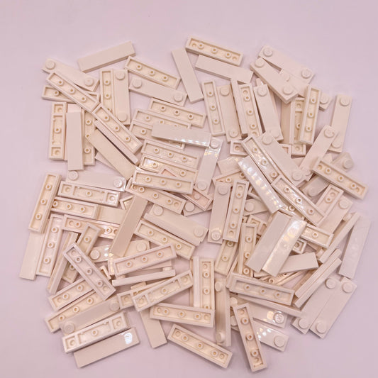 LEGO Tiles, 1x4, White, Approx. 65g