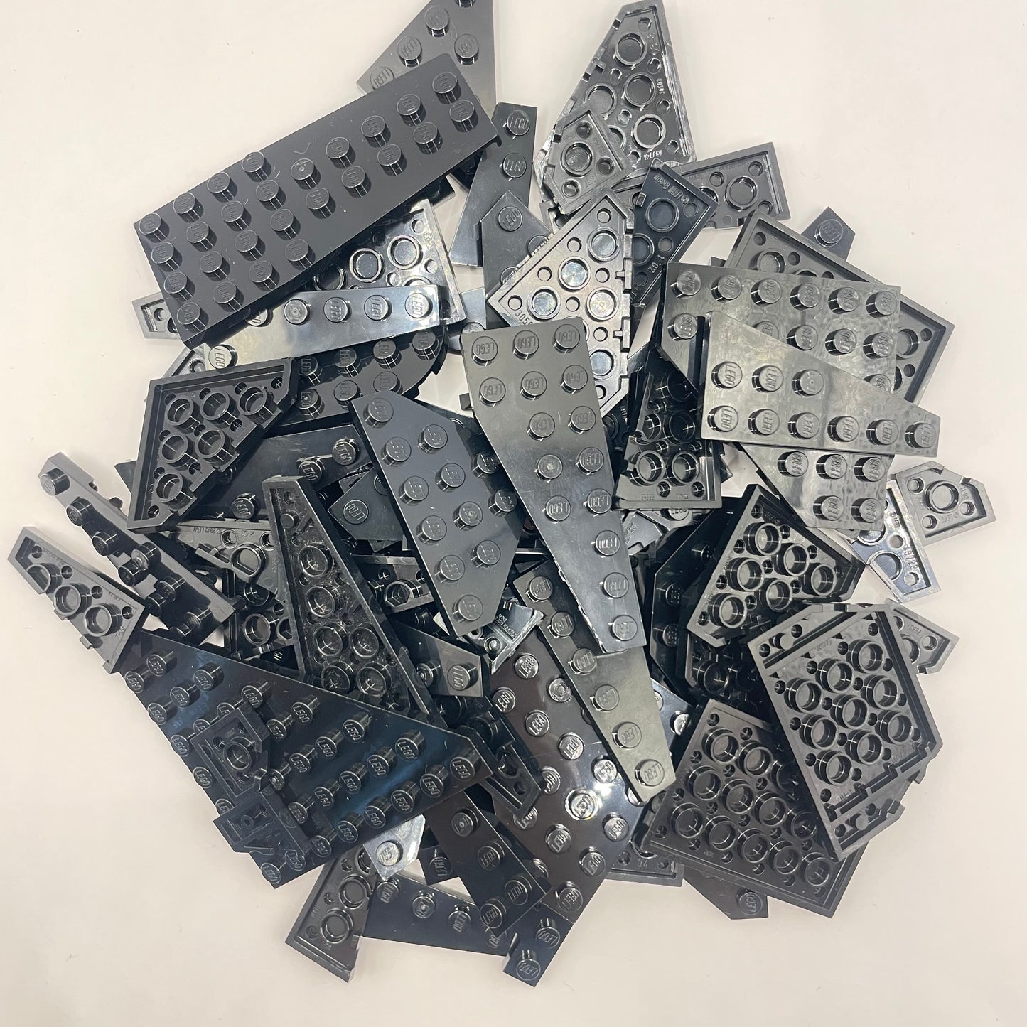 LEGO Black, Medium  Wings and Wedges, Approx. 105g