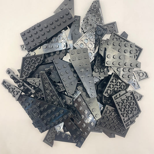 LEGO Black, Medium  Wings and Wedges, Approx. 105g
