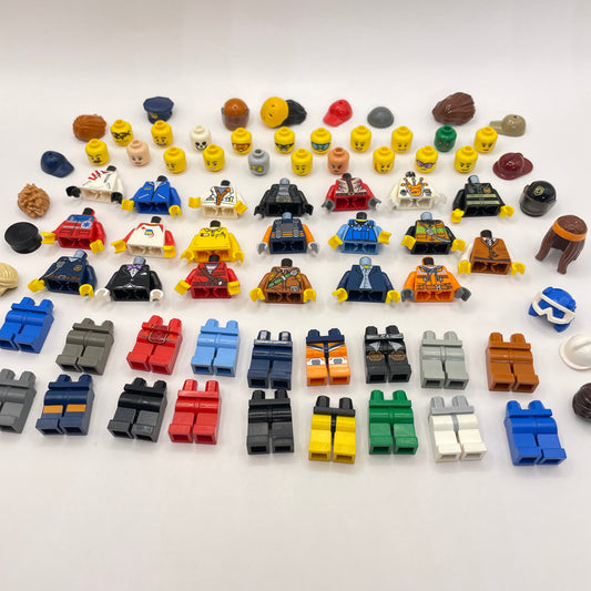 LEGO Build a Minifigure, Mix and Match City Figures, Set of 2