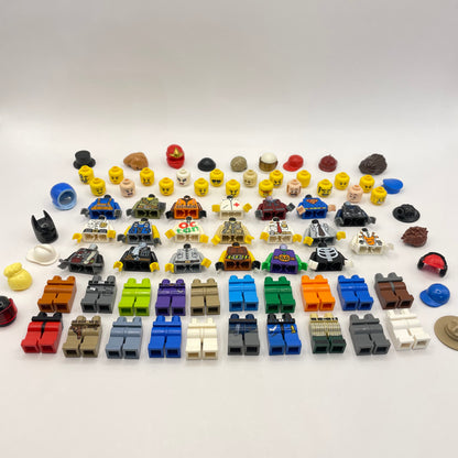 LEGO Build a Minifigure, Mix and Match City Figures, Set of 20