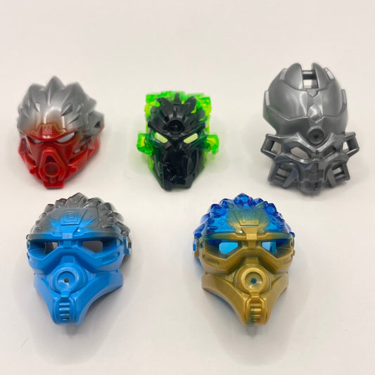 LEGO Bionicle Masks, Mixed Colours, 5 Pieces