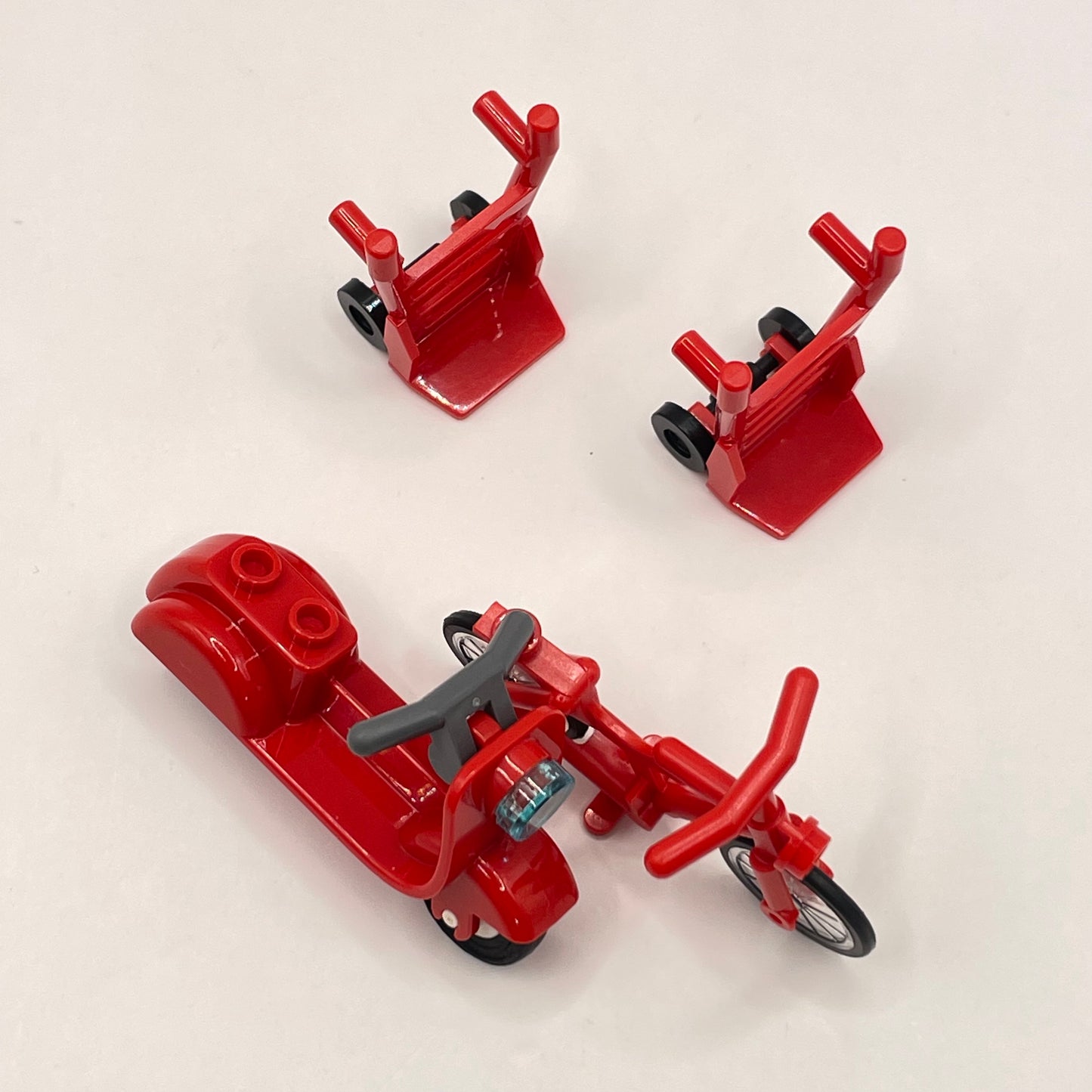 LEGO Bikes and Cargo Items, 5 Pieces