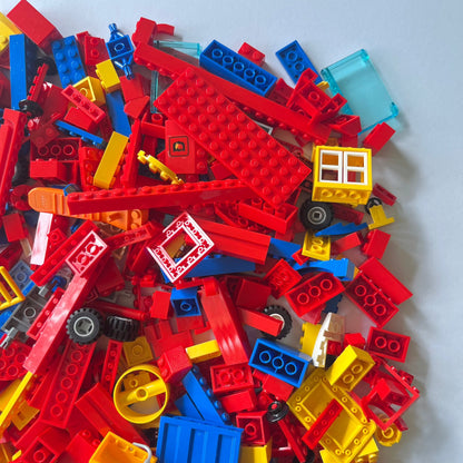 LEGO Fun Pack, Mixed Bag, Approx. 750g includes 6 Minifigures/Minidolls