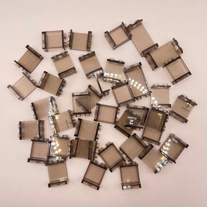 LEGO Short Panels, Transparent Brown, Building, Approx. 40g