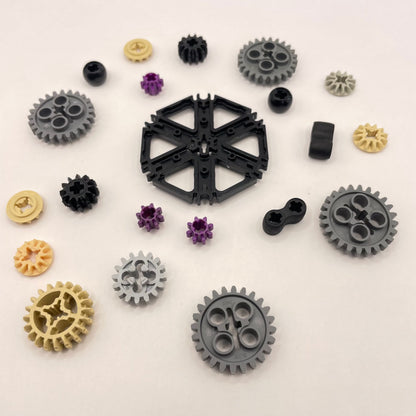 LEGO Mixed Gears, Technic, 20 Pieces