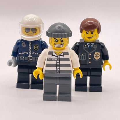 LEGO Cops and Robbers, City, Minifigures (Pack of 3)