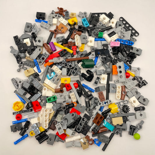 LEGO Small Technic Bricks and Pieces, Mixed Colours, Approx. 170g