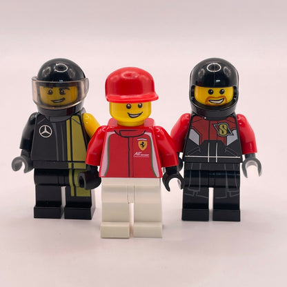 LEGO Race Car Drivers, City, Minifigures (Pack of 3)