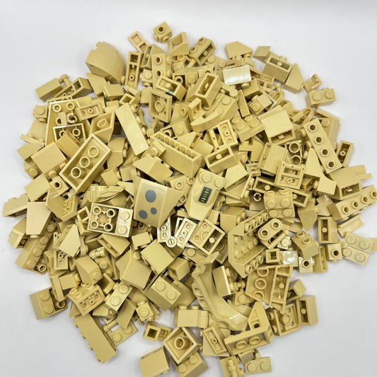 LEGO Slopes and SNOT, Tan, Approx. 220g
