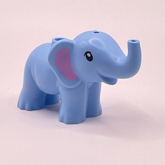 LEGO Baby Elephant, Bright Light Blue, 1 Piece