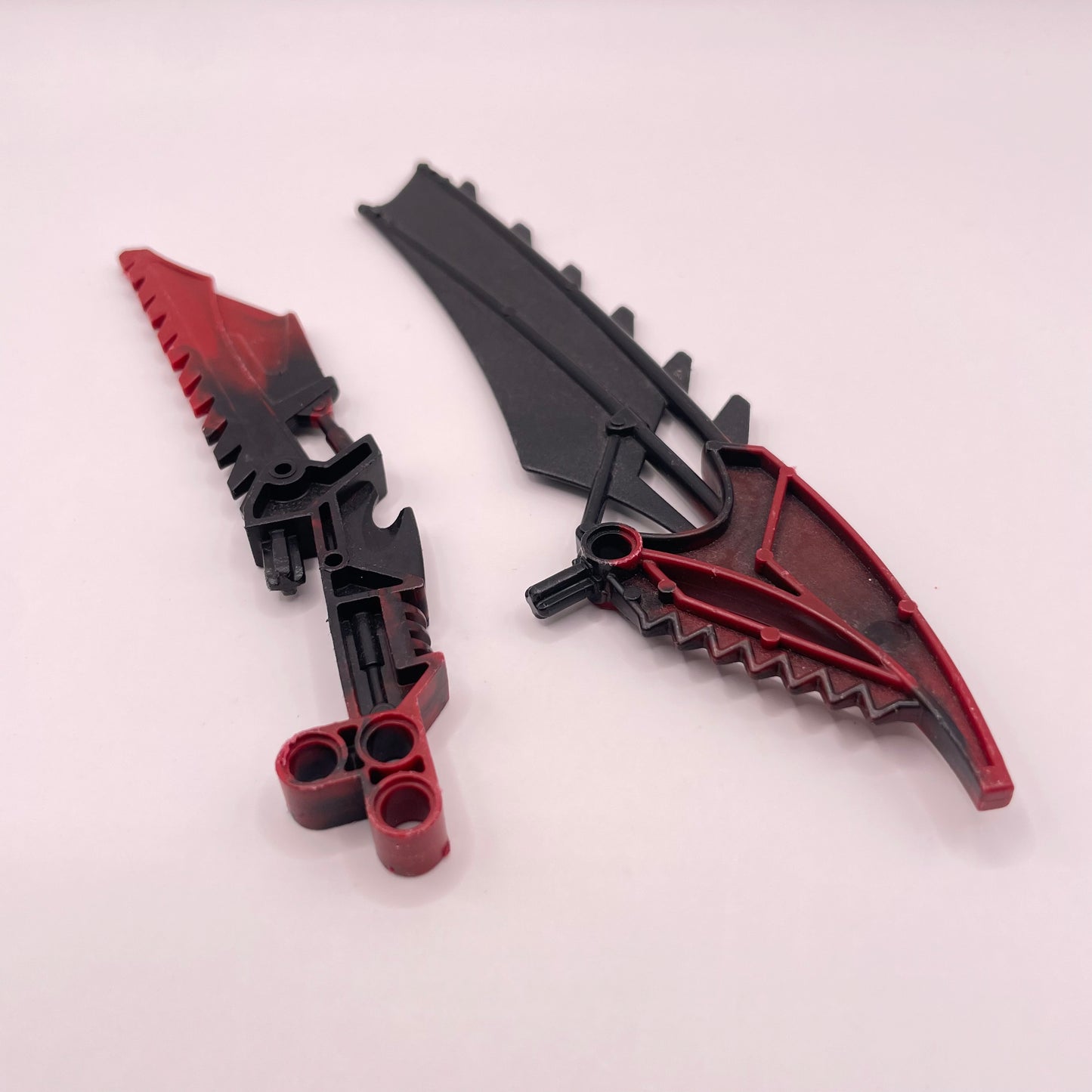 LEGO Bionicle, Weapons,  Black, Red, 2 Pieces, Playwear