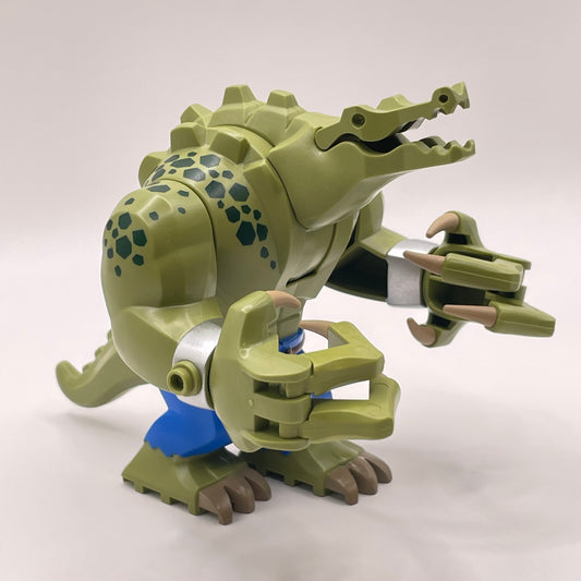LEGO Killer Croc with Blue Pants and Claws, Super Heroes / The LEGO Batman Movie, Minifigure (sh0321)