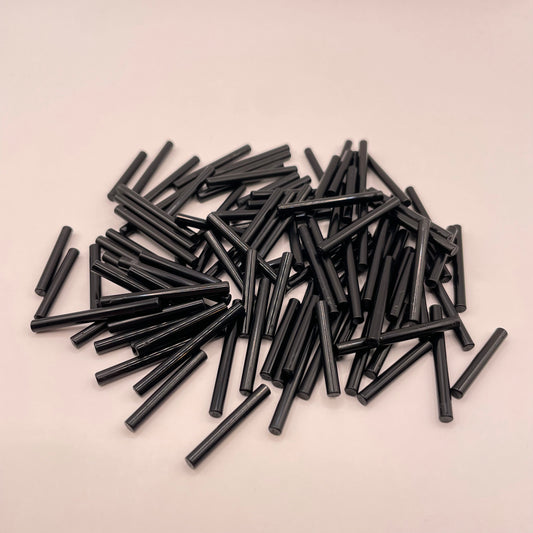 LEGO Black 3L / 4L Bars / Poles, 100 Pieces