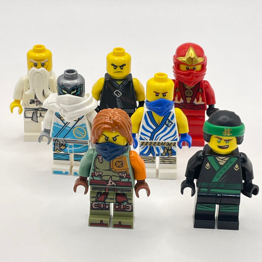 LEGO Play Pack, Ninjago, Minifigure, (Pack of 7)
