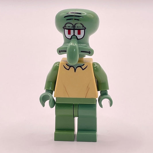 LEGO Squidward, Sponge Bob, Minifigure (bob020) Marked