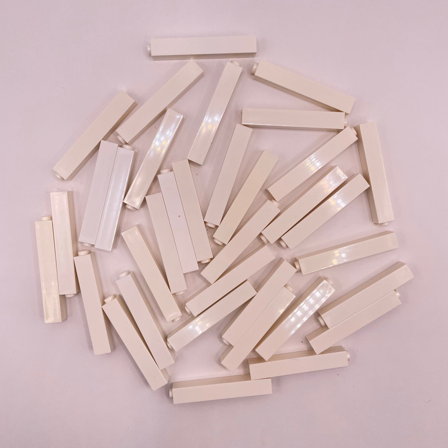 LEGO White, 1x Tall Panels/Posts, Approx. 70g