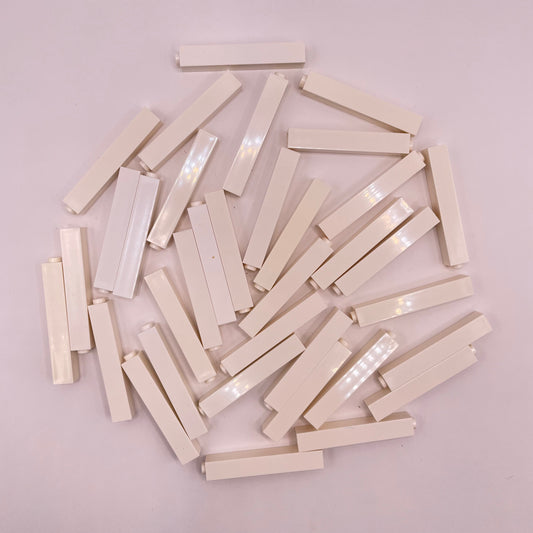 LEGO White, 1x Tall Panels/Posts, Approx. 70g