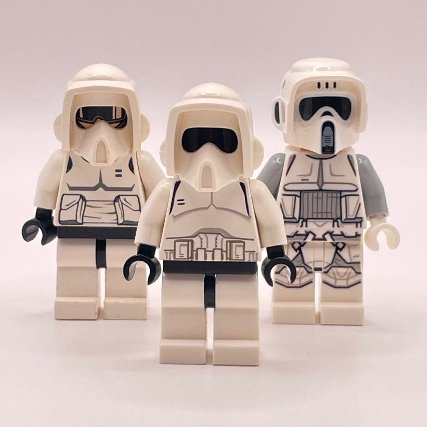 LEGO Scout Troopers, Mix and Match, Star Wars, Minifigure (pack of 3)