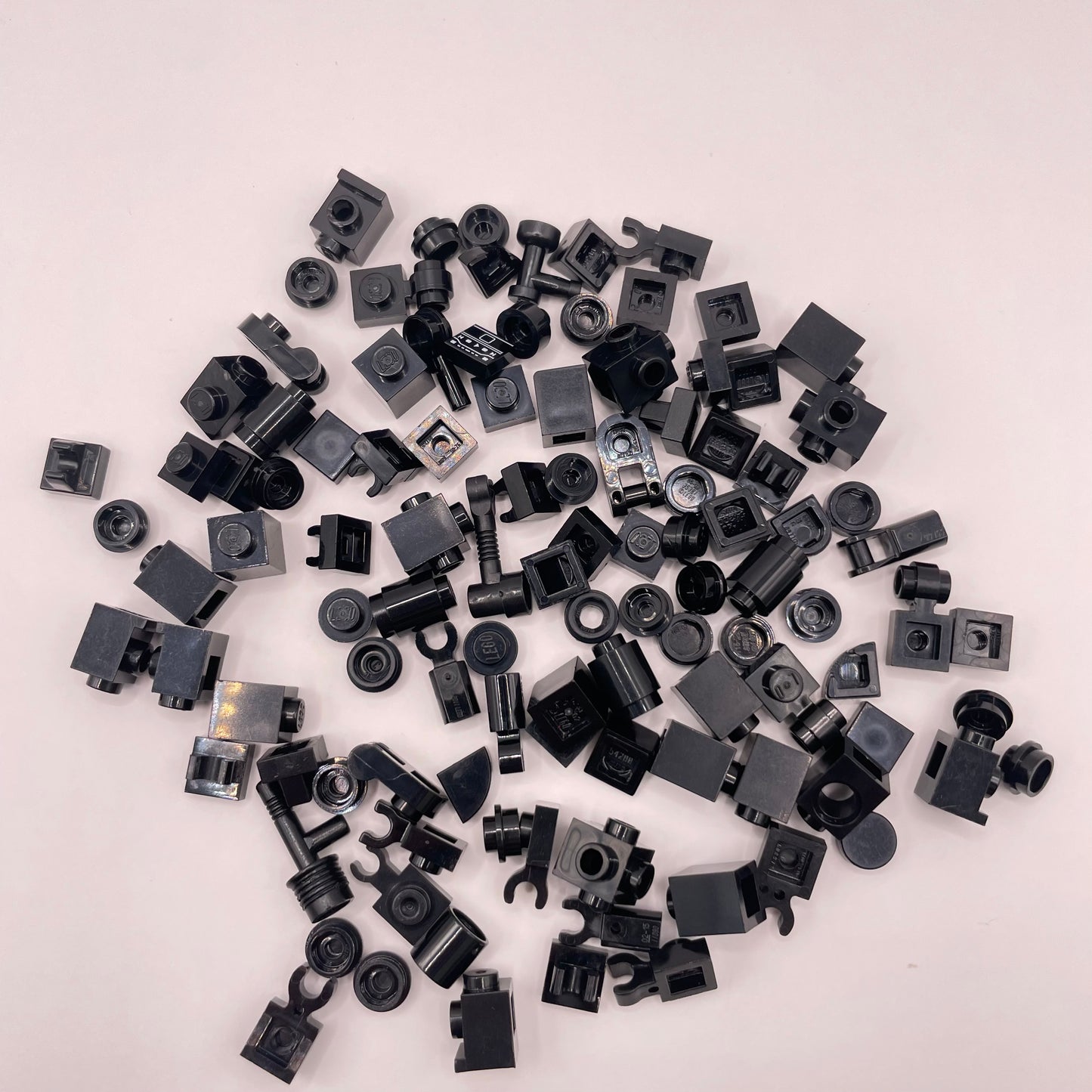 LEGO Greebling, Black, 100 pieces