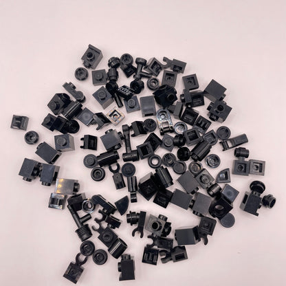 LEGO Greebling, Black, 100 pieces