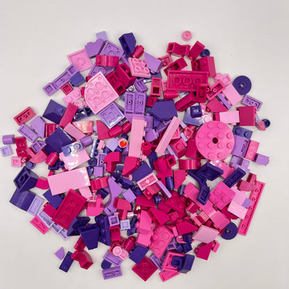 LEGO Pink and Purple, Mixed Pieces, Approx. 120g
