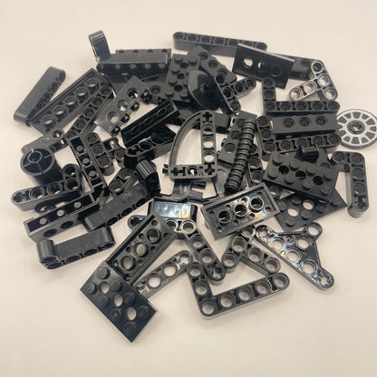 LEGO Technic, Medium, Black, Approx. 70g