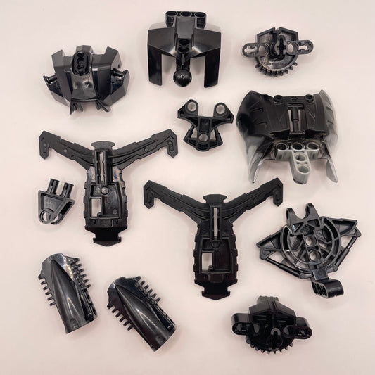 LEGO Bionicle, Armor, Chest Connections, Black, 12 Pieces
