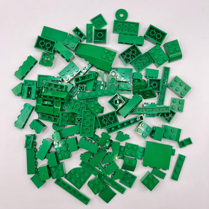 LEGO Green, Mixed Pieces, Approx. 120g