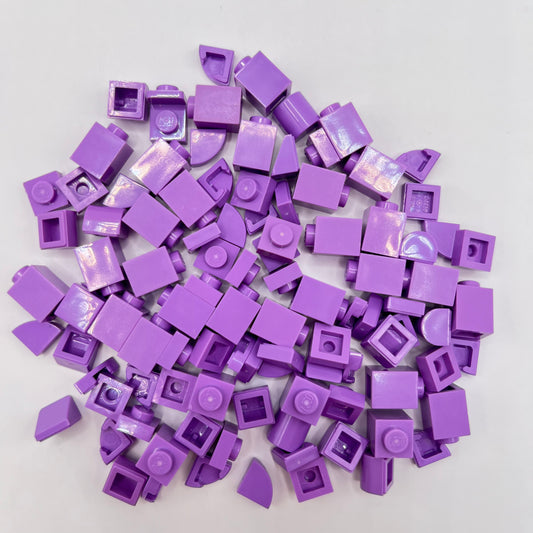 LEGO Greebling, Medium Lavender, Approx. 25g