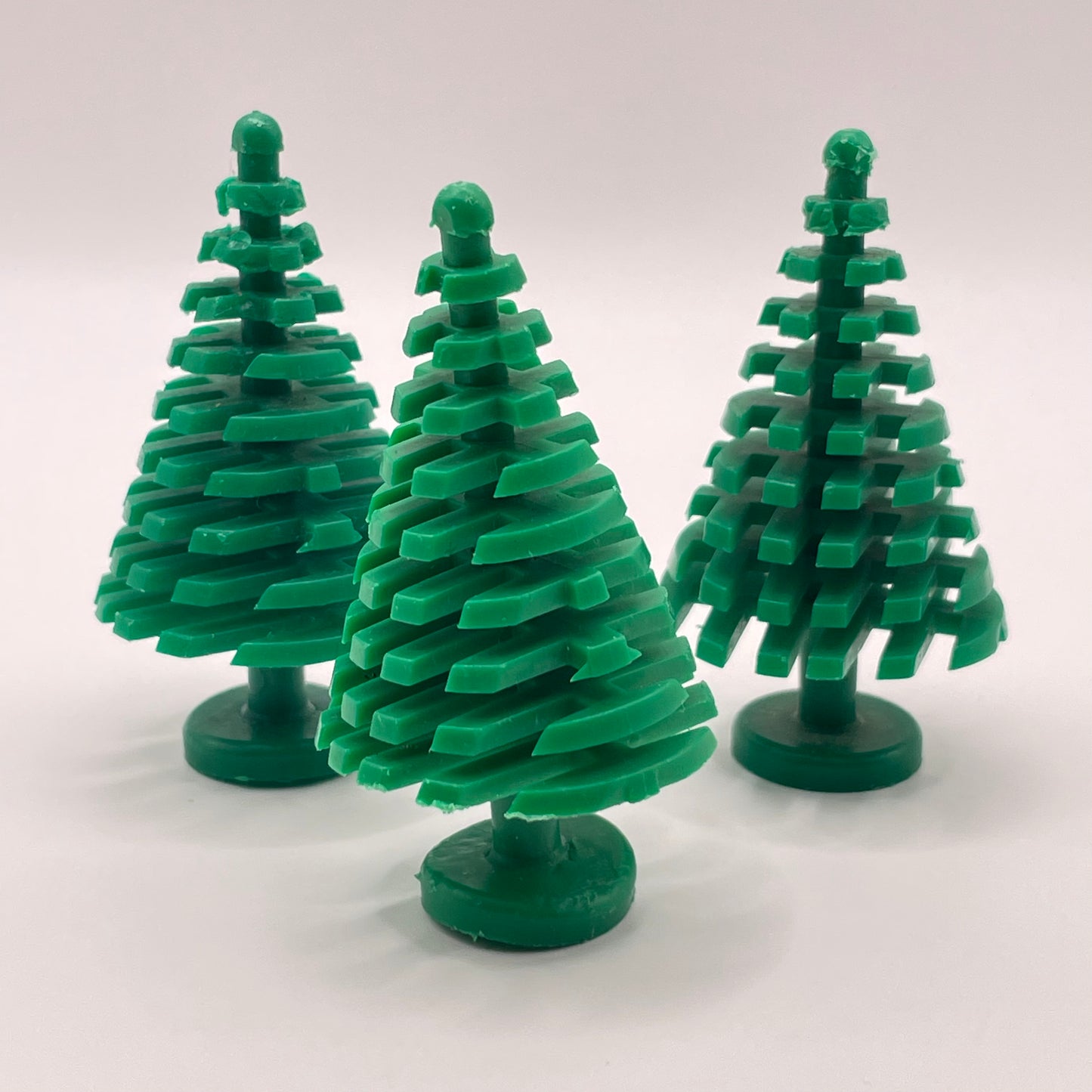 LEGO Large Pine Trees, Green, Christmas, 3 Pieces - Seconds