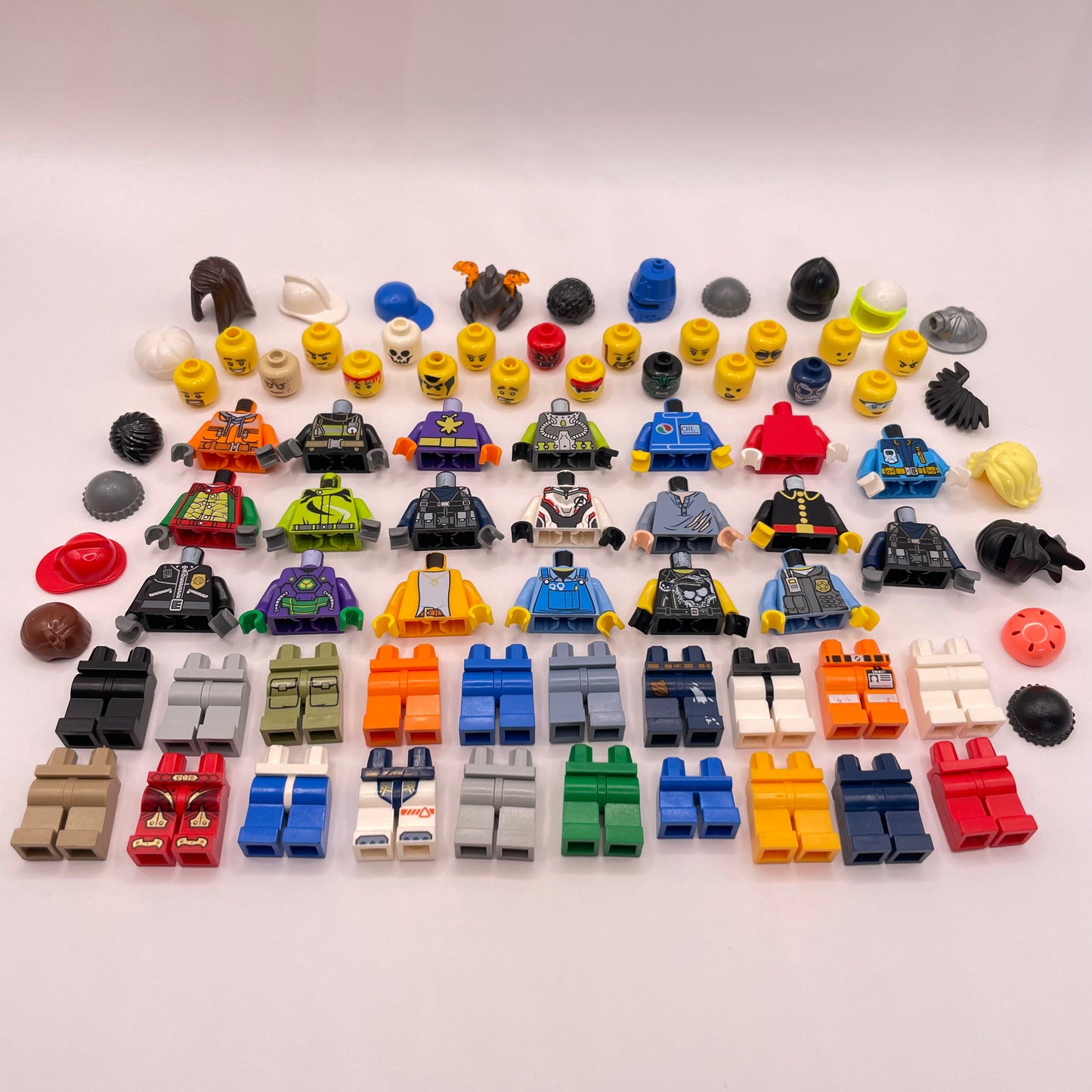 LEGO Build a Minifigure, Mix and Match City Figures, Set of 20