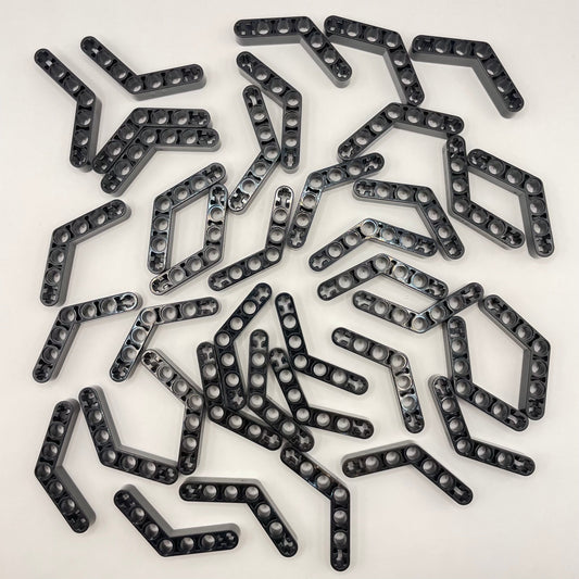 LEGO Lift Arms, Black, Technic, 40 Pieces (32348)